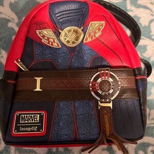 Loungefly Marvel Metallic Doctor Strange Cosplay Mini Backpack